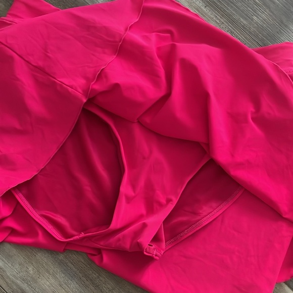 Spanx Swim Skirt with attached swim bottoms Pink 12 - Picture 2 of 6